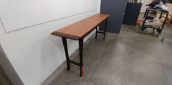 Antikea Floating Top Sofa (Entry, Hall, Console) Table In Sapele And Wenge 6 small
