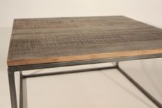 Reclaimed Wood Top Coffee Table 3 small