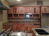 Mesquite Kitchen / Custom Cabinets 2 small