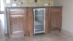 Flat Panel Walnut Kitchen 4 small