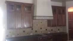 Flat Panel Walnut Kitchen 5 small