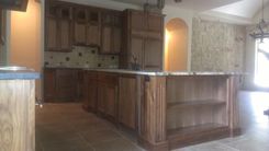 Flat Panel Walnut Kitchen 6 small