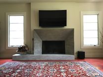 Poured In Place Concrete Surround For Fireplace 1 small