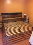 Wood And Steel Bed Frame 2 small