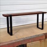 Reclaimed Barn Board Console Table 3 small