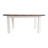 Farmhouse Dining Table - Handcrafted Rustic Solid Wood Kitchen Table 5 small
