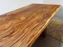 Parota Slab Dining Table 5 small