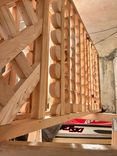 Wine Rack - Tailored Wooden Design for Under Stair Storage - Functional Decor for Wine Enthusiasts - Great Housewarming Gift 3 small