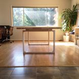 Minimalist Modern Dining Table In Maple 2 small