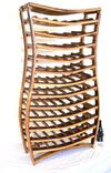 Large Wine Rack - Voluptuous - Made From Retired California Wine Barrels 1 small