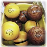 Bocce Sets With Contrasting Woods 3 small