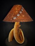 Free Standing Rustic Twisted  Juniper Table Lamp 1 small