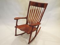 Mahogany Rocking Chair 2 small