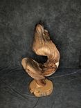 Triple Head Juniper Taxidermy Pedestal 3 small