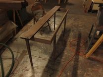 Walnut Entry Way / Dining Table 2 small
