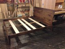 Walnut Platform Bed 2 small