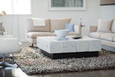 Reclaimed Wood Beam Coffee Table 1 small