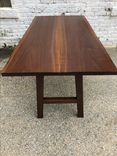 Small Dining Table, Walnut, Seats 4 Cozily, Ready To Go 5 small