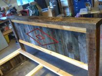Barn Wood/Reclaim Platform Bed 2 small