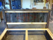 Barn Wood/Reclaim Platform Bed 3 small