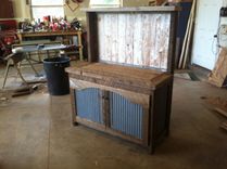 Reclaim Wood Hutch/Cupboard 2 small
