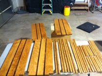 Walnut And Cherry End Tables 5 small
