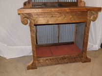 Barn Wood Display Hutch 4 small