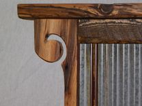 Barn Wood Display Hutch 6 small