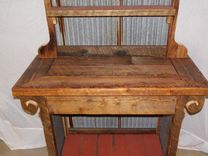 Barn Wood Display Hutch 7 small