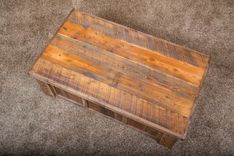 Hidden Gun Barn Wood Coffee Table 2 small