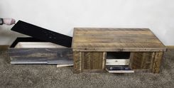 Hidden Gun Barn Wood Coffee Table 3 small