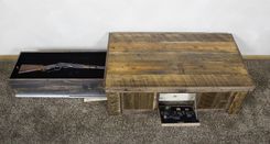 Hidden Gun Barn Wood Coffee Table 4 small