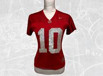 Custom Crystallized Jersey Any Team Player Sports Bling European Crystals Bedazzled 2 small