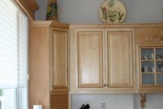 Maple Kitchen Cabinet Refacing 1 small