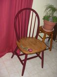 Kitchen Table With Fruit Border And Matching Chairs 4 small