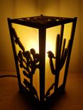 Sonoran Life - Designer Wooden Lamp 4 small