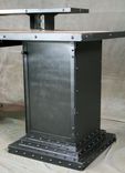 Desk With Storage Bases. Industrial Executive Desk. Custom And Handmade Office Furniture. 4 small