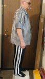 Ricky's Houndstooth Bowling Shirt - "Trailer Park"- Any Size Available 2 small