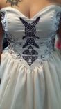 Stunning Celtic Themed Wedding Gown 3 small