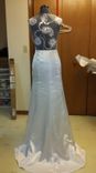Open Backed Lace Wedding Gown 4 small