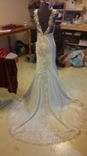 Stunning Beaded Lace Appliqued Wedding Gown 3 small