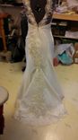 Stunning Beaded Lace Appliqued Wedding Gown 2 small