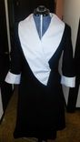 Black And White Winter Coat 2 small