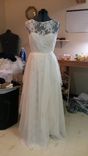 Lace And Chiffon Wedding Dress 1 small