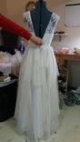 Lace And Chiffon Wedding Dress 2 small