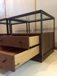 Walnut Nightstand / Side Table 1 small