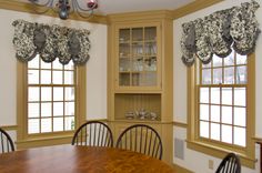 Painted Colonial-Style Corner Cabinet 2 small