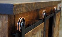 Wine Storage Dry Bar- Buffet Table -Serving Table 3 small