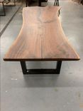 Single Slab Walnut Conference Table // Boardroom Table 6 small