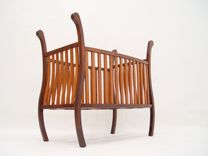 Walnut & Locust Baby Crib 2 small